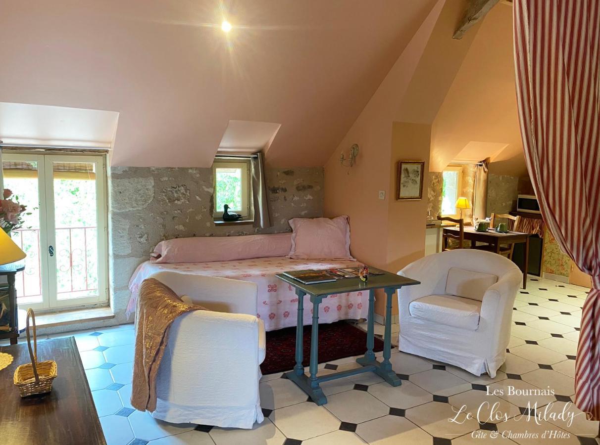 Chambres D'Hotes Les Bournais - Le Clos Milady L'Ile-Bouchard エクステリア 写真