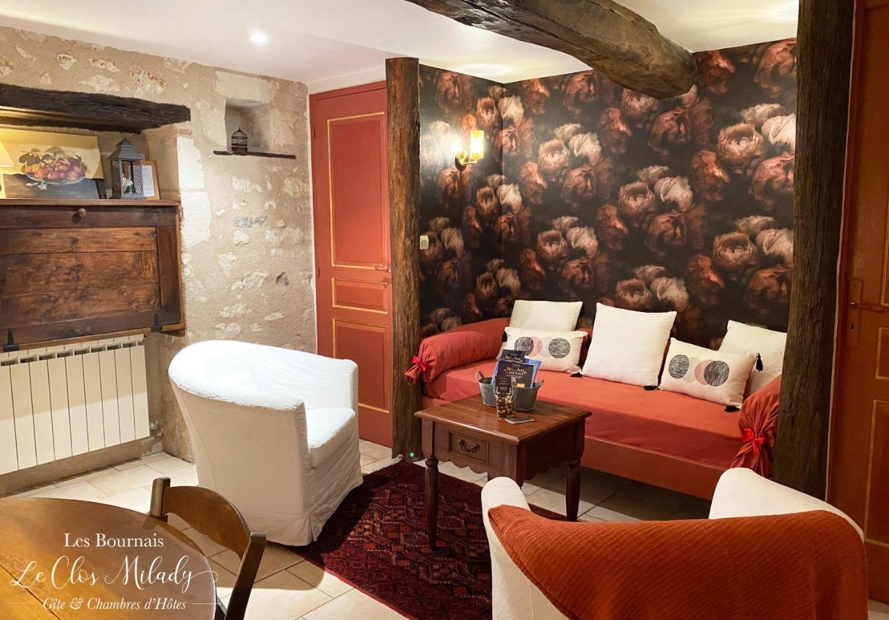 Chambres D'Hotes Les Bournais - Le Clos Milady L'Ile-Bouchard エクステリア 写真