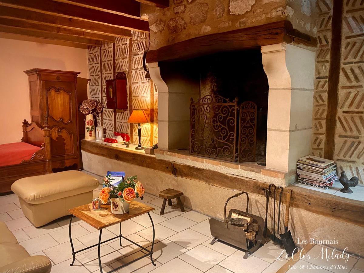 Chambres D'Hotes Les Bournais - Le Clos Milady L'Ile-Bouchard エクステリア 写真
