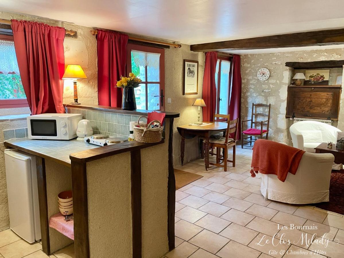 Chambres D'Hotes Les Bournais - Le Clos Milady L'Ile-Bouchard エクステリア 写真