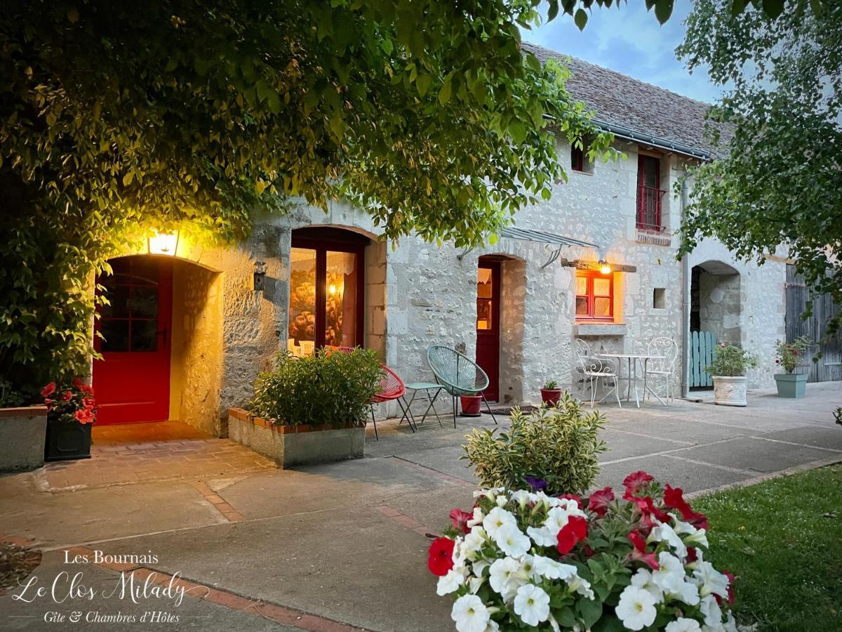 Chambres D'Hotes Les Bournais - Le Clos Milady L'Ile-Bouchard エクステリア 写真