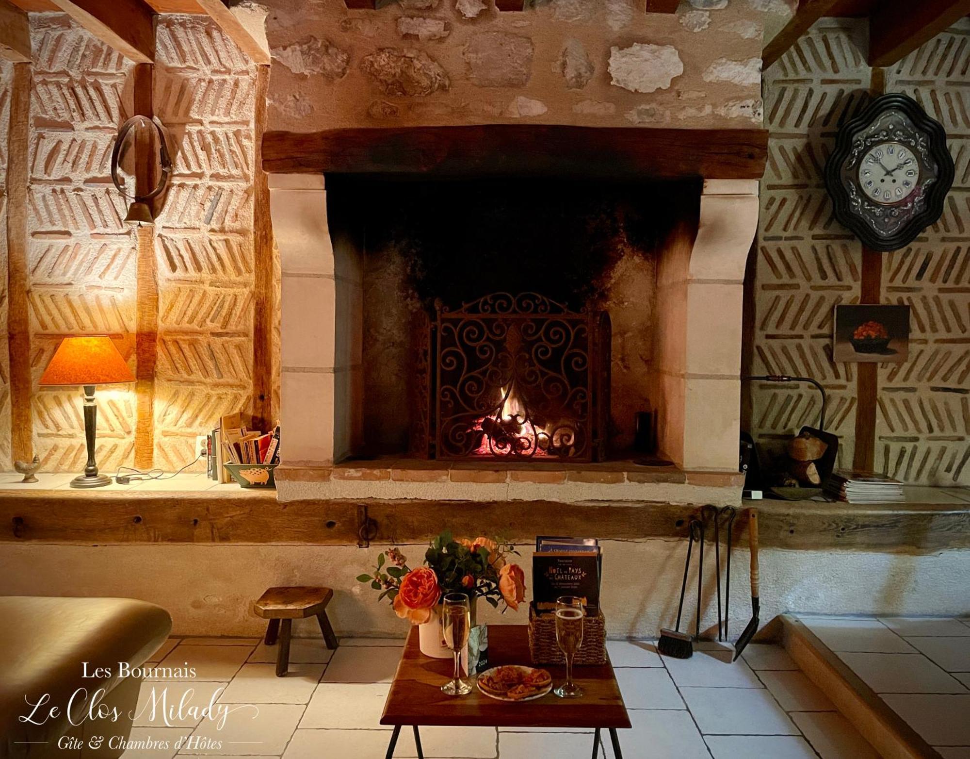Chambres D'Hotes Les Bournais - Le Clos Milady L'Ile-Bouchard エクステリア 写真