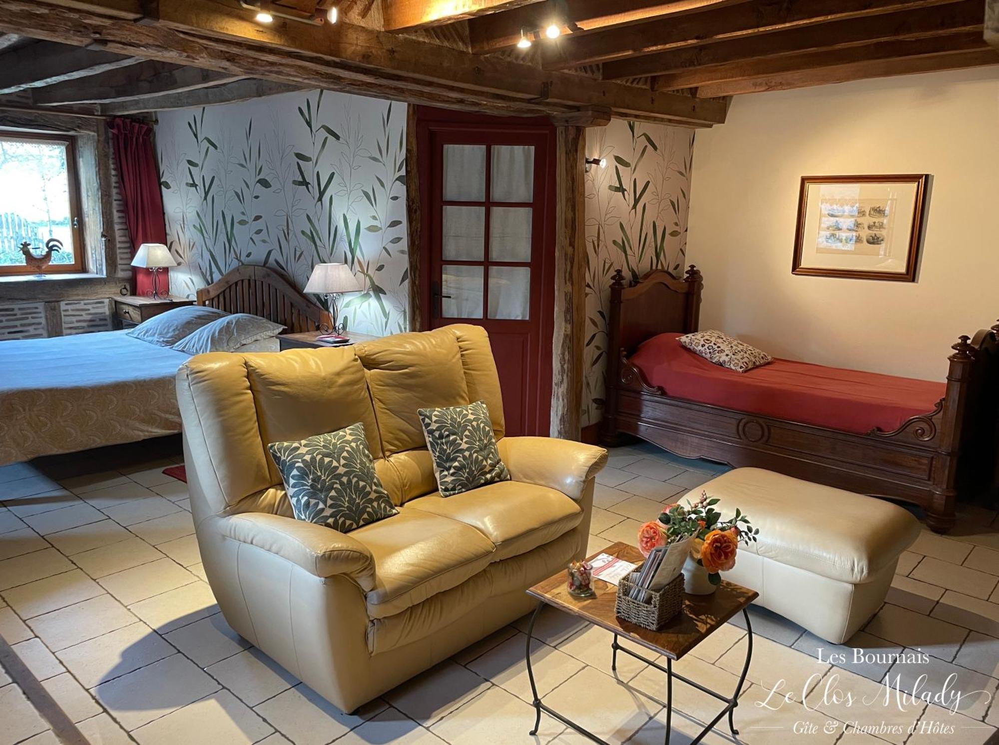 Chambres D'Hotes Les Bournais - Le Clos Milady L'Ile-Bouchard エクステリア 写真