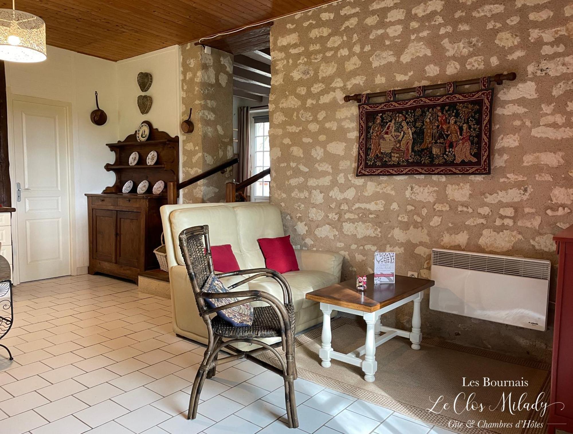 Chambres D'Hotes Les Bournais - Le Clos Milady L'Ile-Bouchard エクステリア 写真